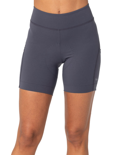 Terry Wayfarer 7 inch Bike Short in color || Charcoal