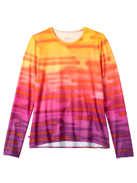 Terry Soleil Flow Long Sleeve Bike Top in color || Zion