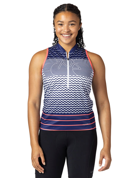 Terry Sun Goddess Bike Jersey in color || Ziggy Zoom