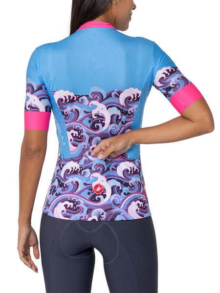 Castelli Competizione Bike Jersey in color || Tsunami | Seascape