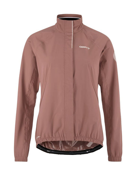 Craft Core Endur Hydro Bike Jacket in color || Rose Brown