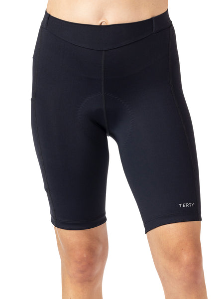 Terry Bella Max Tour Bike Short in color || Blackout