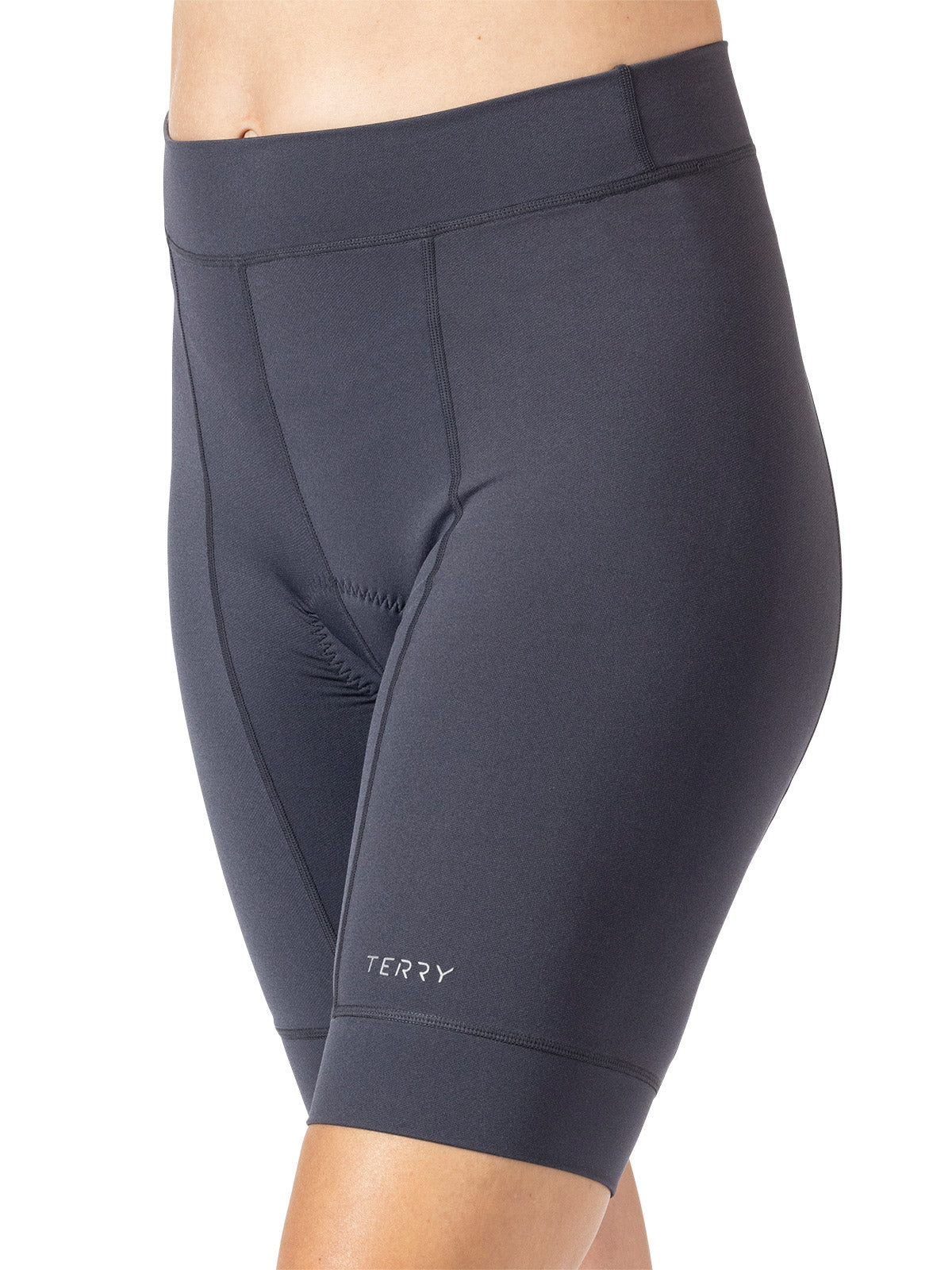 Terry Actif Bike Short in color || Charcoal