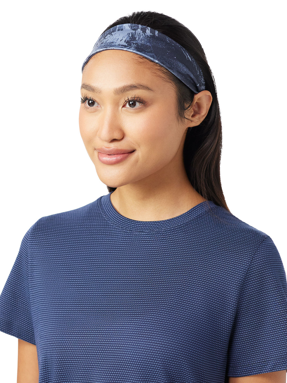 Smartwool Active Stretch Headband in color || Nightfall Blue
