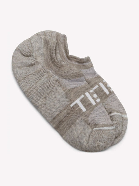 Tiem Athletic Low Cut Performance Wool Bike Socks in color || Oatmeal