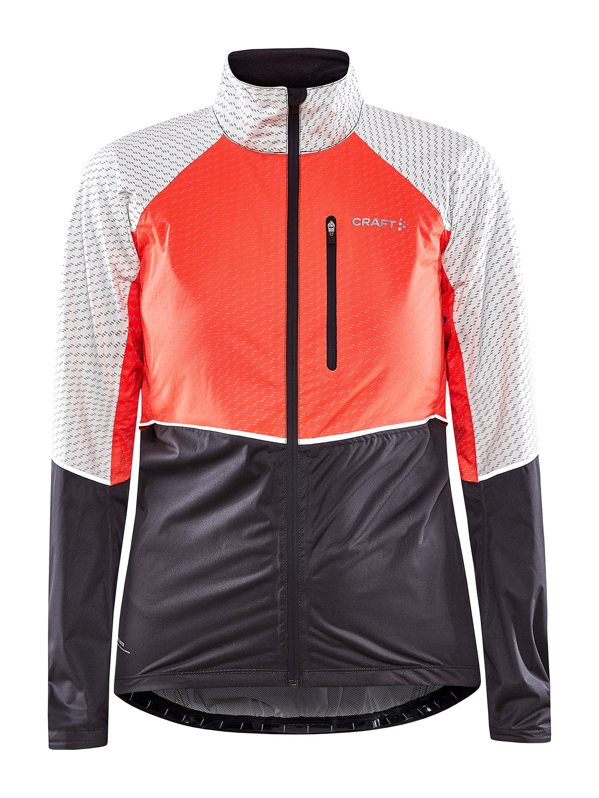 Craft ADV Hydro Lumen Bike Jacket in color || Shock | Ash