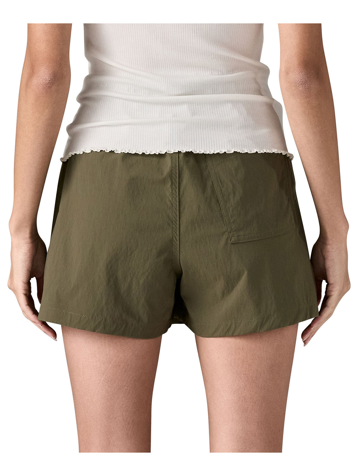 Patagonia Outdoor Everyday Skort in color || Basin Green