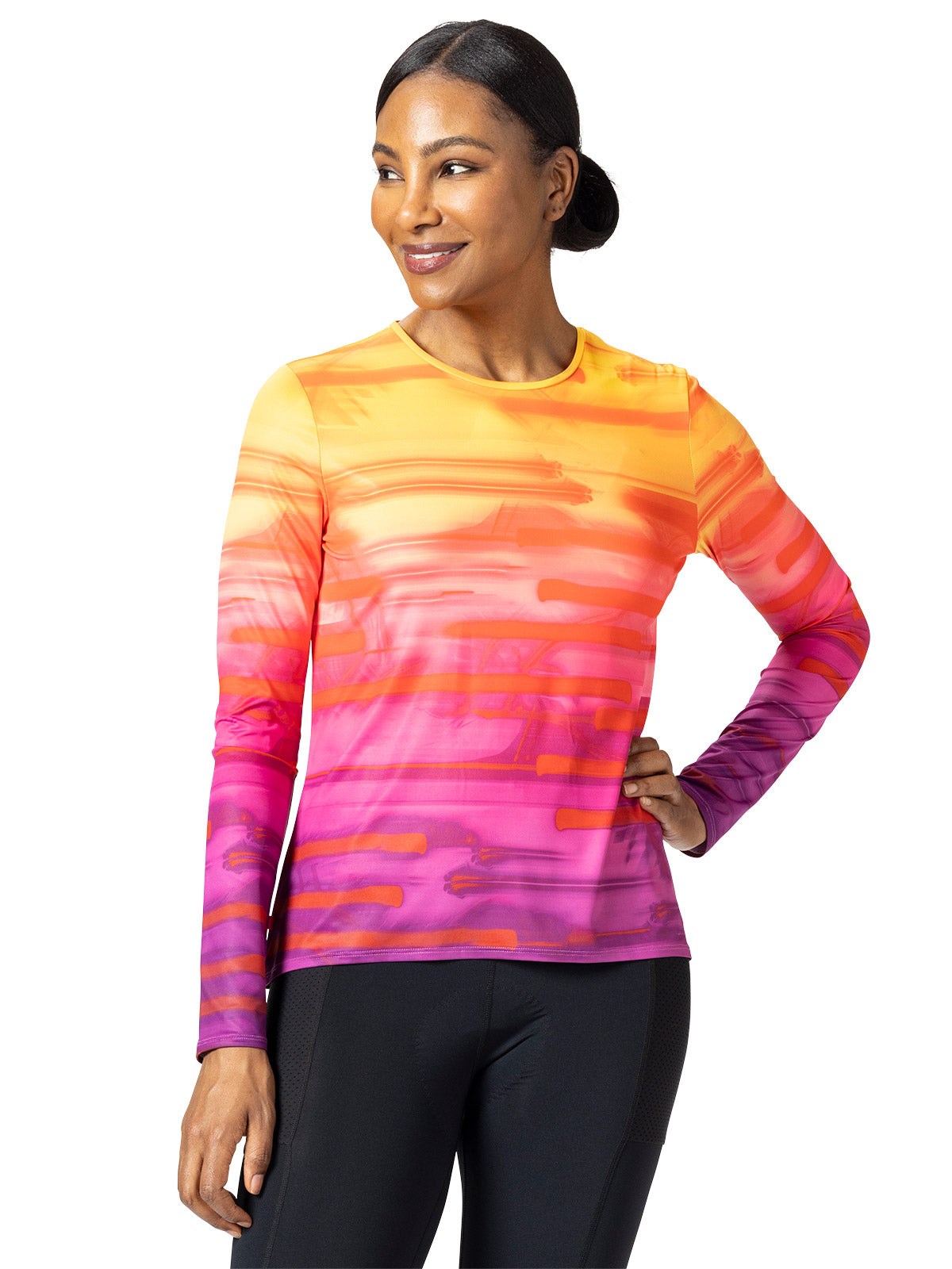 Terry Soleil Flow Long Sleeve Bike Top in color || Zion