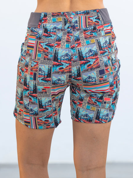 Krimson Klover Sienna 7 Unpadded Baggy Short in color || Postcard