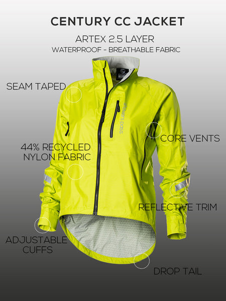 Showers Pass Century CC Bike Jacket in color || Leaf Green