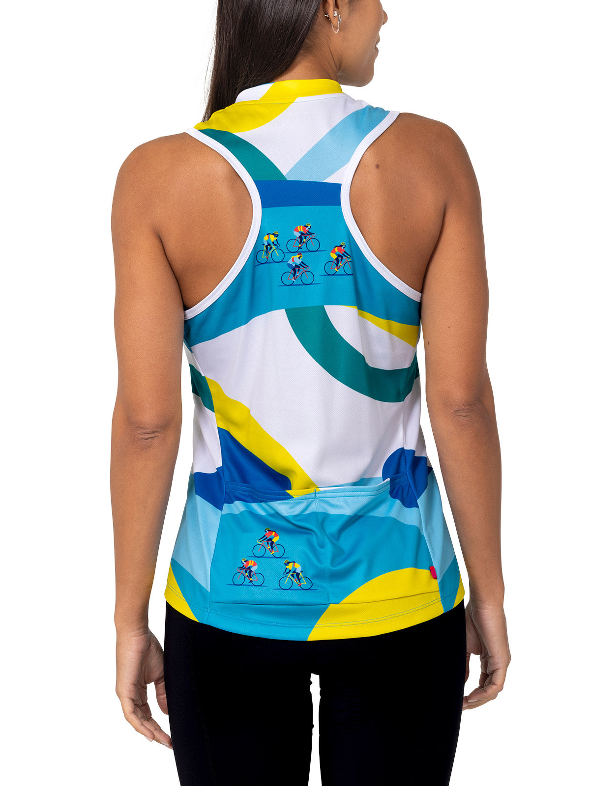 Terry Sun Goddess Bike Jersey in color || Finish Line