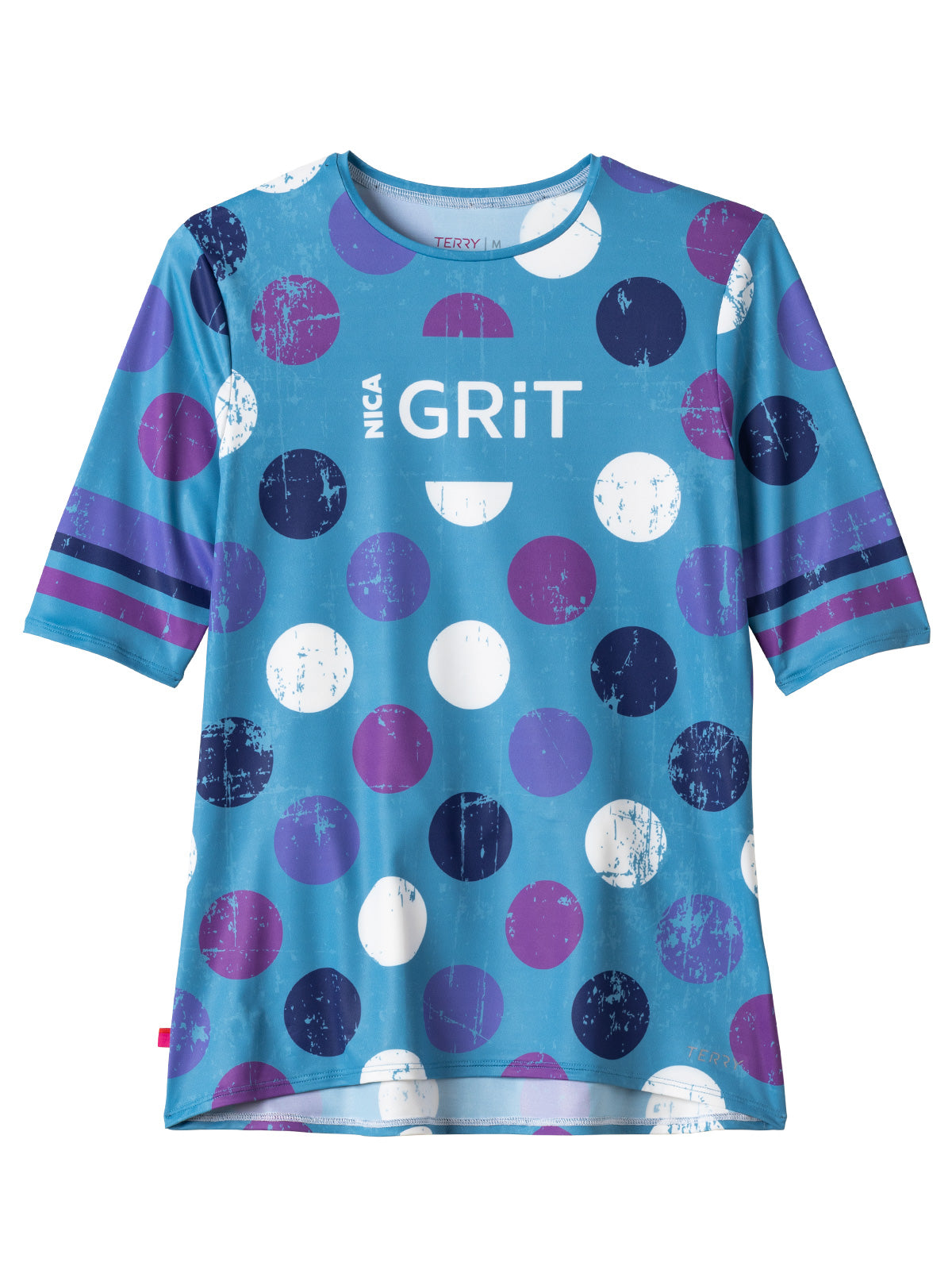 Terry Soleil Short Sleeve Bike Top in color || Polka Rocks