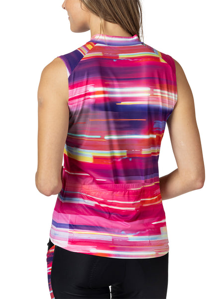 Terry Soleil Sleeveless Bike Jersey in color || Traffic