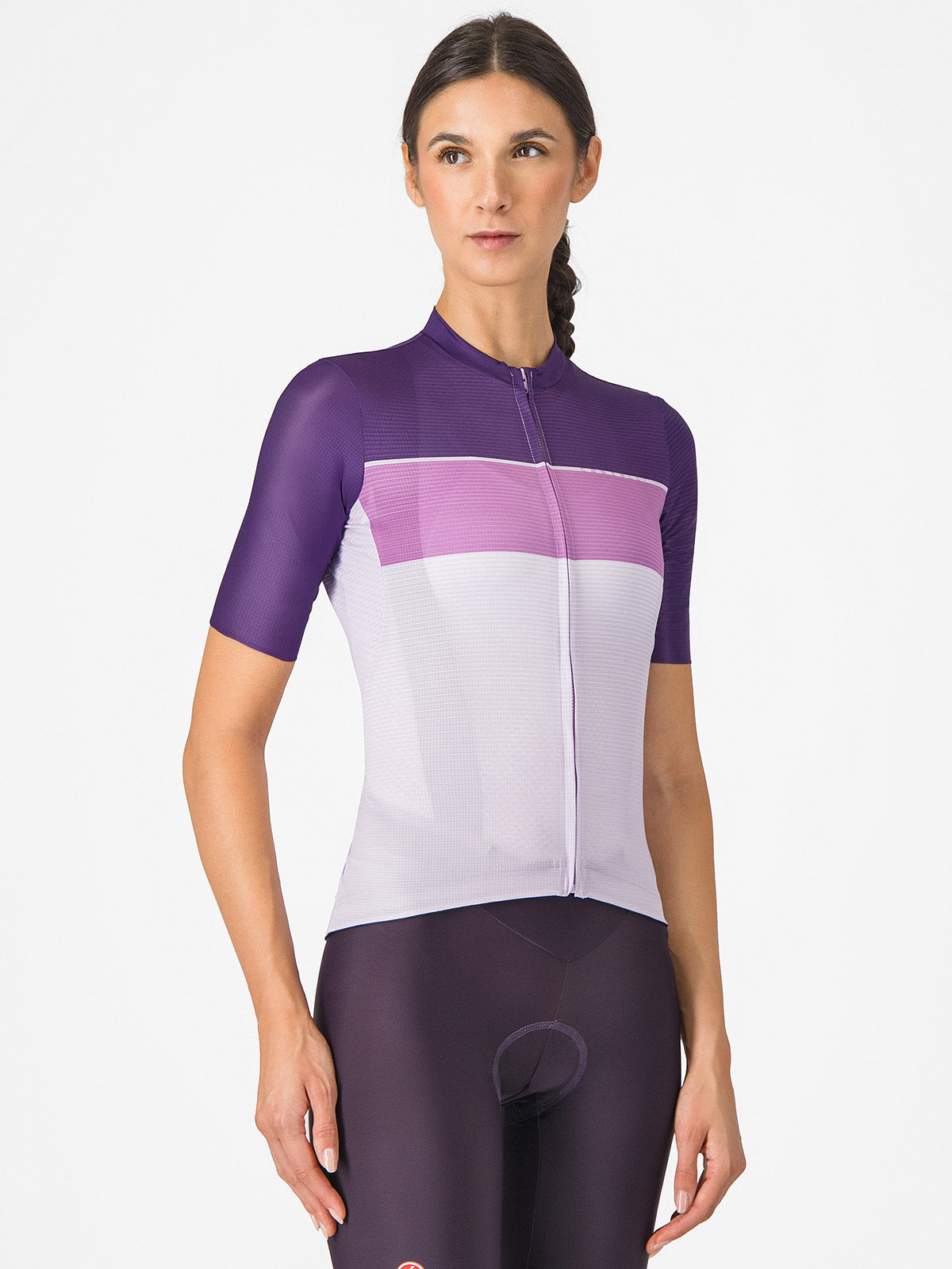 Castelli Elegante Bike Jersey in color || Orchid