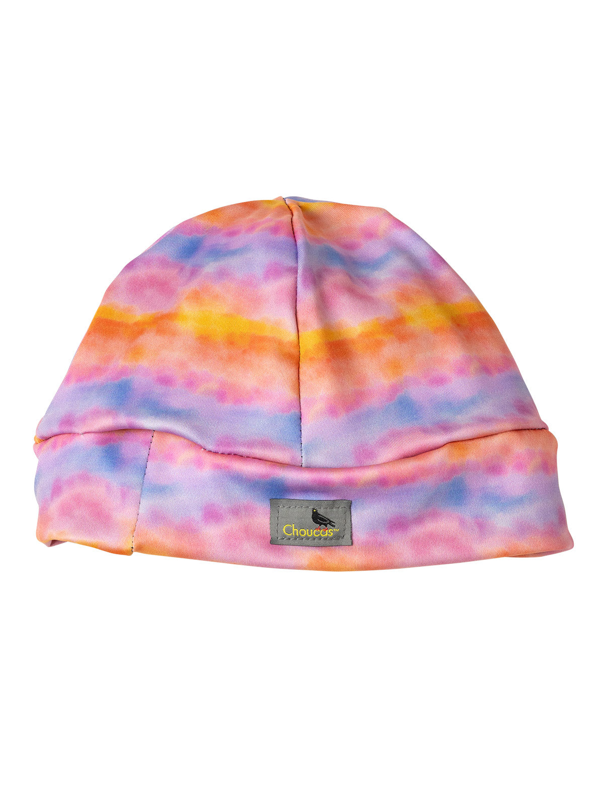 Choucas Glide Lite Under Helmet Ponytail Beanie in color || Sunrise Side