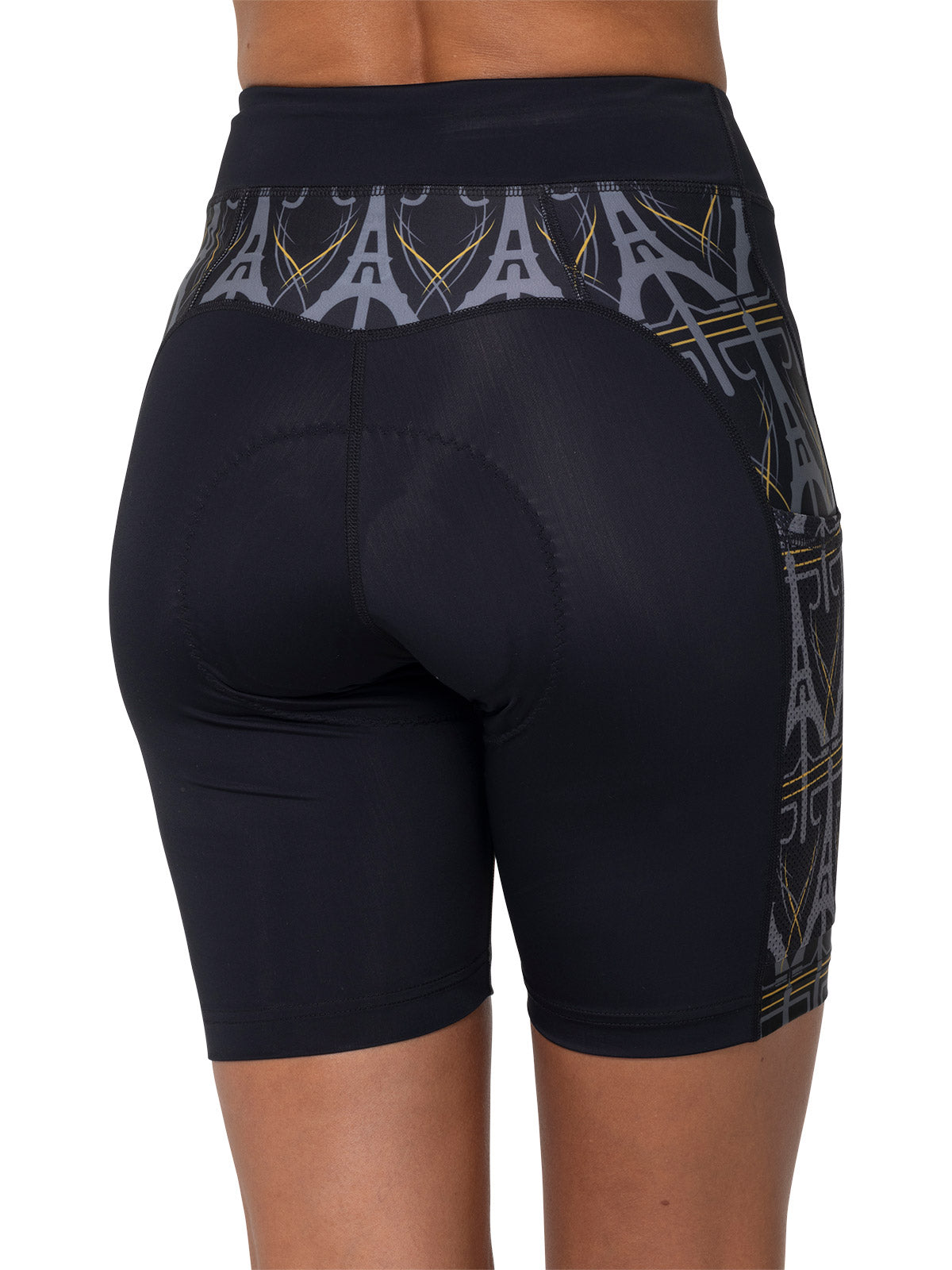 Terry Cyclone Bike Short in color || Eiffel Noir