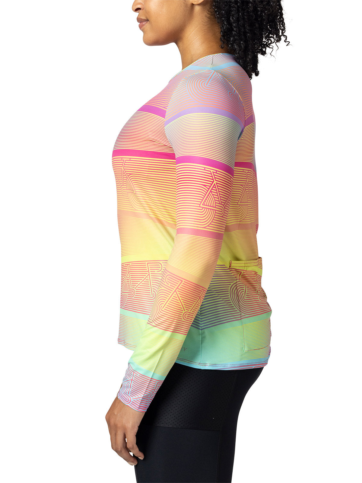 Terry Soleil Flow Long Sleeve Bike Top in color || Zoombre