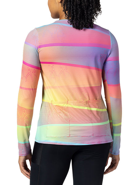 Terry Soleil Flow Long Sleeve Bike Top in color || Zoombre