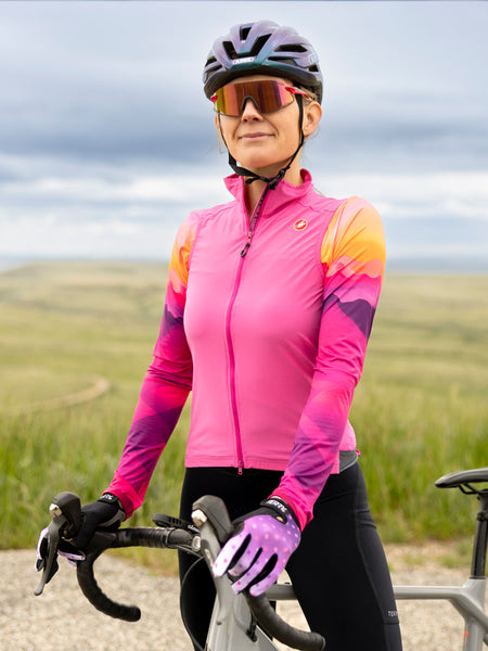 Castelli Espresso Bike Vest in color || Violet Pink
