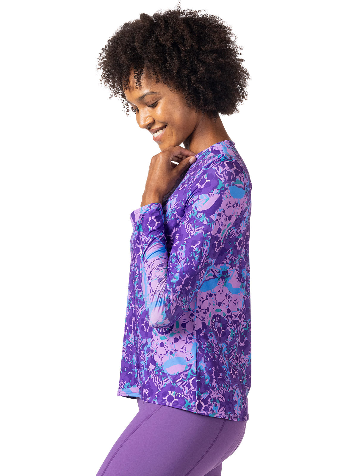Terry Soleil Free Flow Long Sleeve Top in color || Wild Elegance