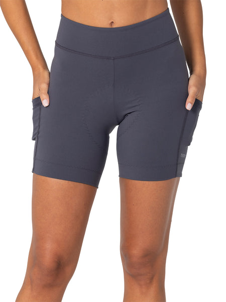 Terry Wayfarer 7 inch Bike Short in color || Charcoal