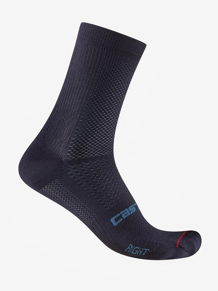 Castelli Espresso Bike Sock in color || Belgian Blue