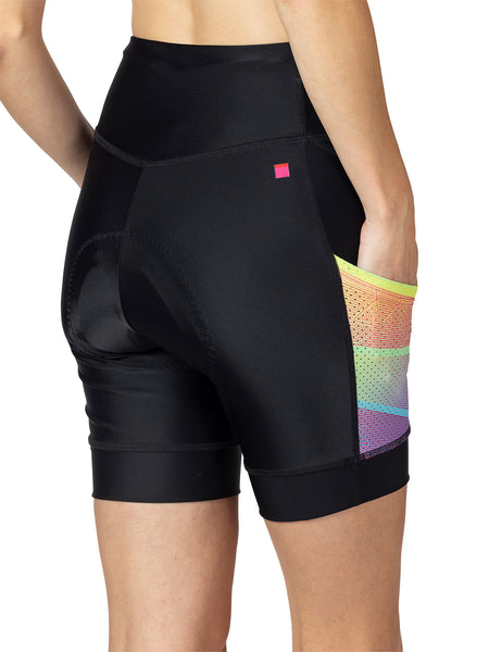Terry Soleil Bike Short in color || Black | Zoombre