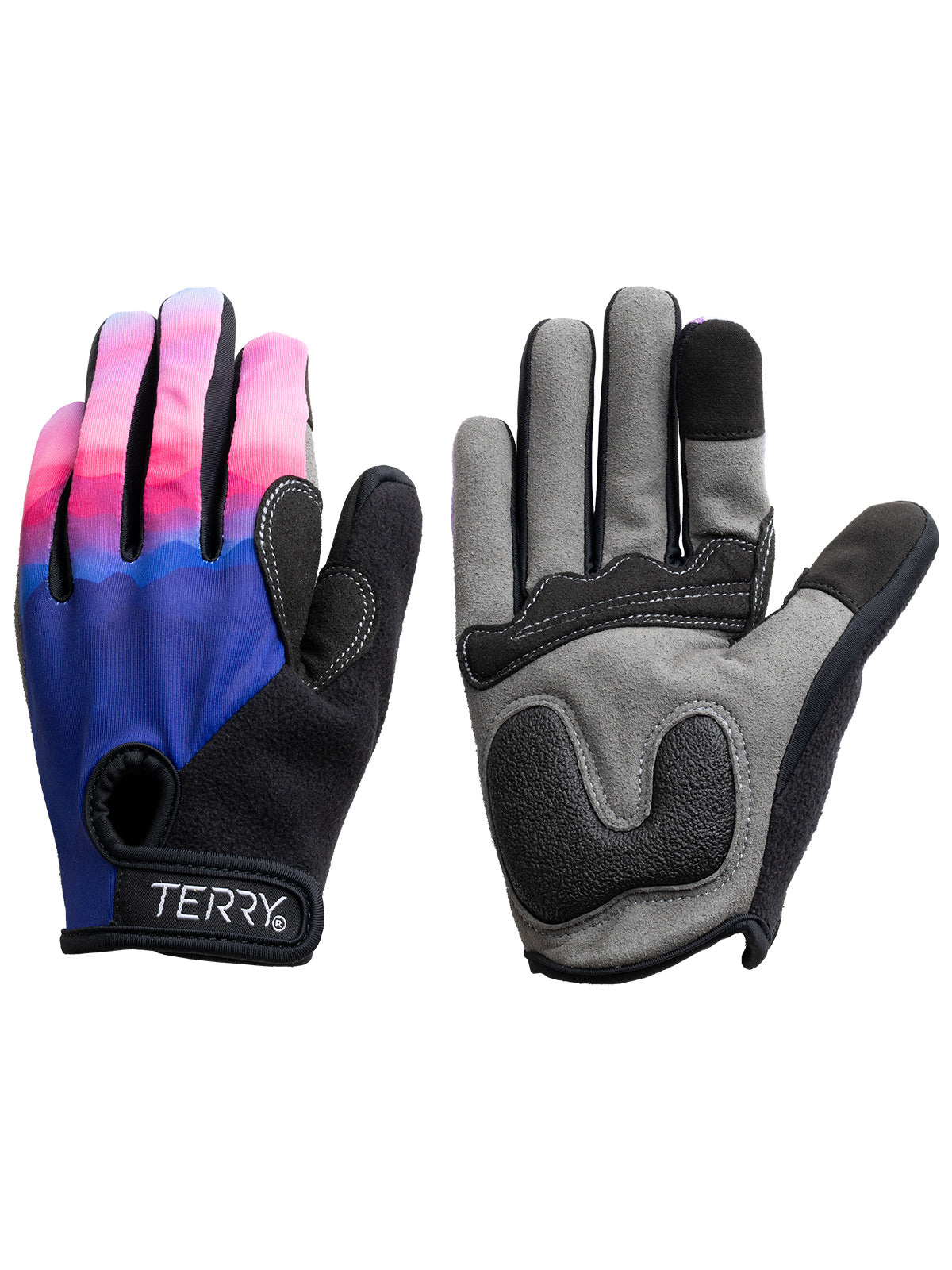 Terry Full Finger Cycling T-Gloves in color || Panorama