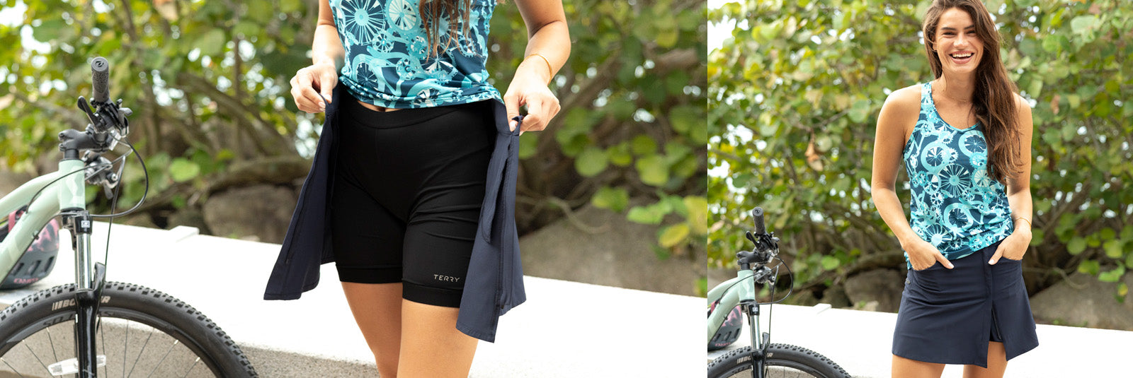 Women's Cycling Skorts & Skirts