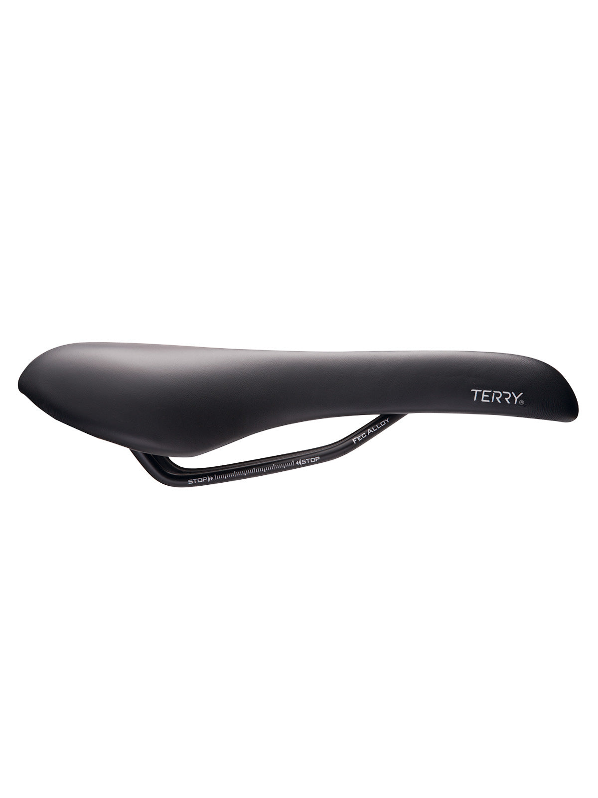 Terry Fly Cromoly Gel Saddle in color || Black