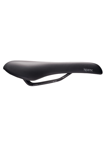 Terry Fly Cromoly Gel Saddle in color || Black