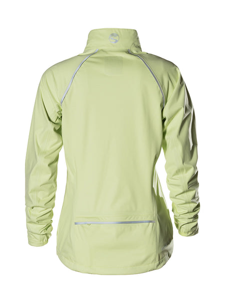 Showers Pass Cloudburst Bike Jacket in color || Pear