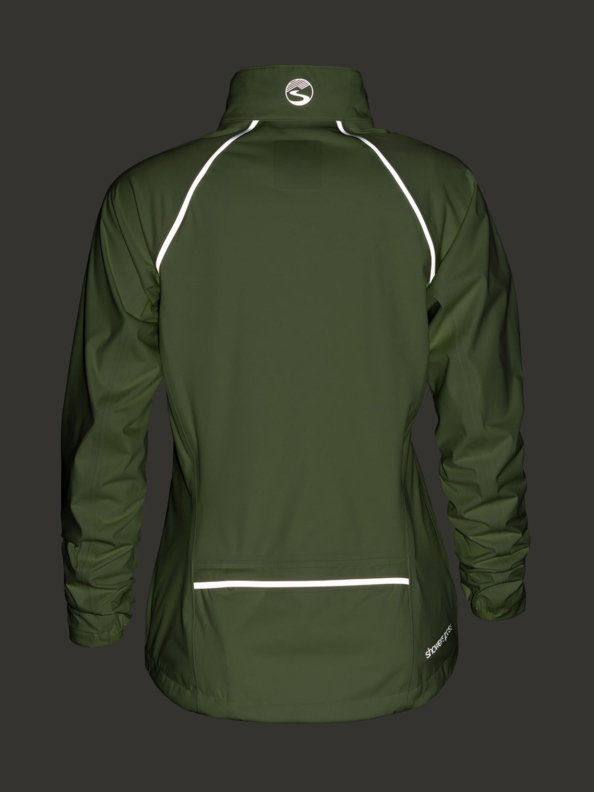 Showers Pass Cloudburst Bike Jacket in color || Pear