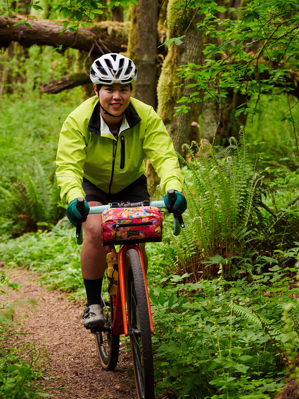 Showers Pass Century CC Bike Jacket in color || Leaf Green
