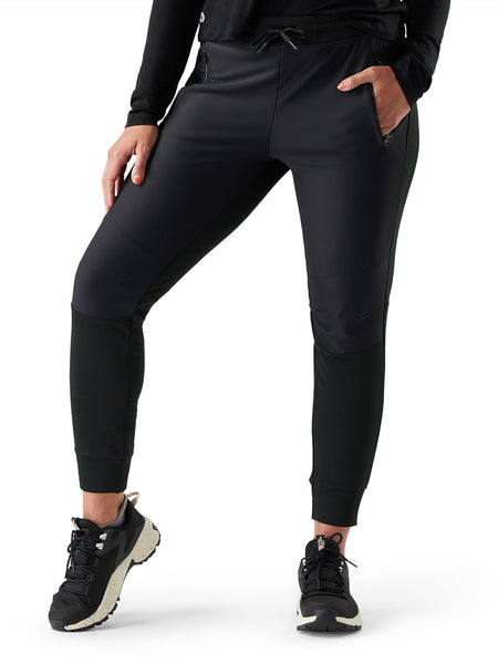 Active Fleece Unpadded Wind Pant || Black