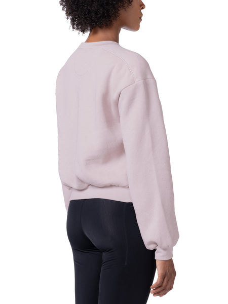 Terry Optibike Crewneck Sweatshirt in color || Pink