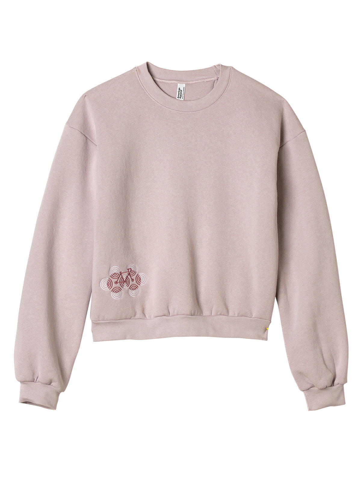 Terry Optibike Crewneck Sweatshirt in color || Pink