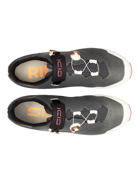 Sidi Dominator X Bike Shoes in color || Anthracite White