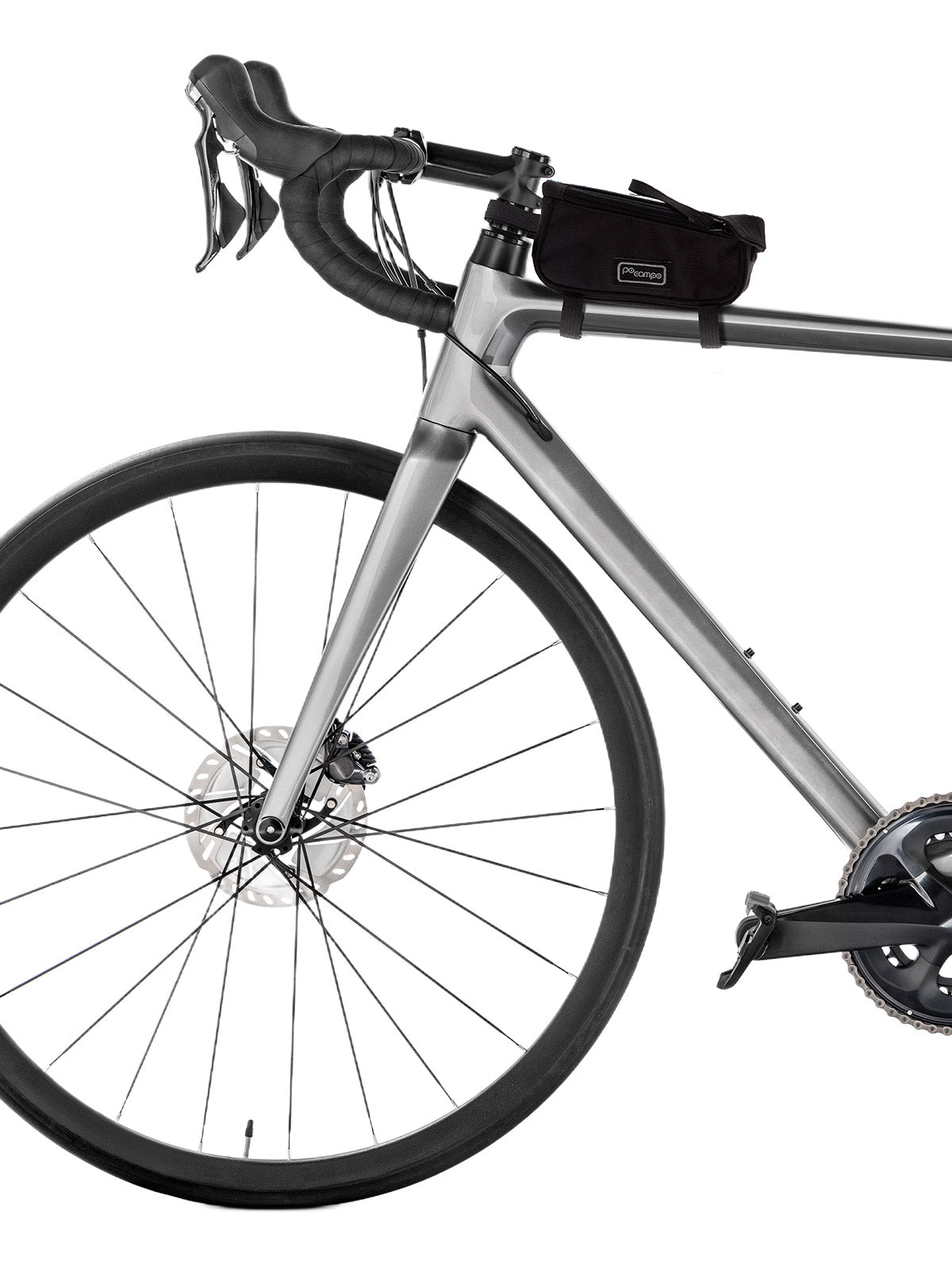 Po Campo Tussey Phone Bike Bag in color || Black