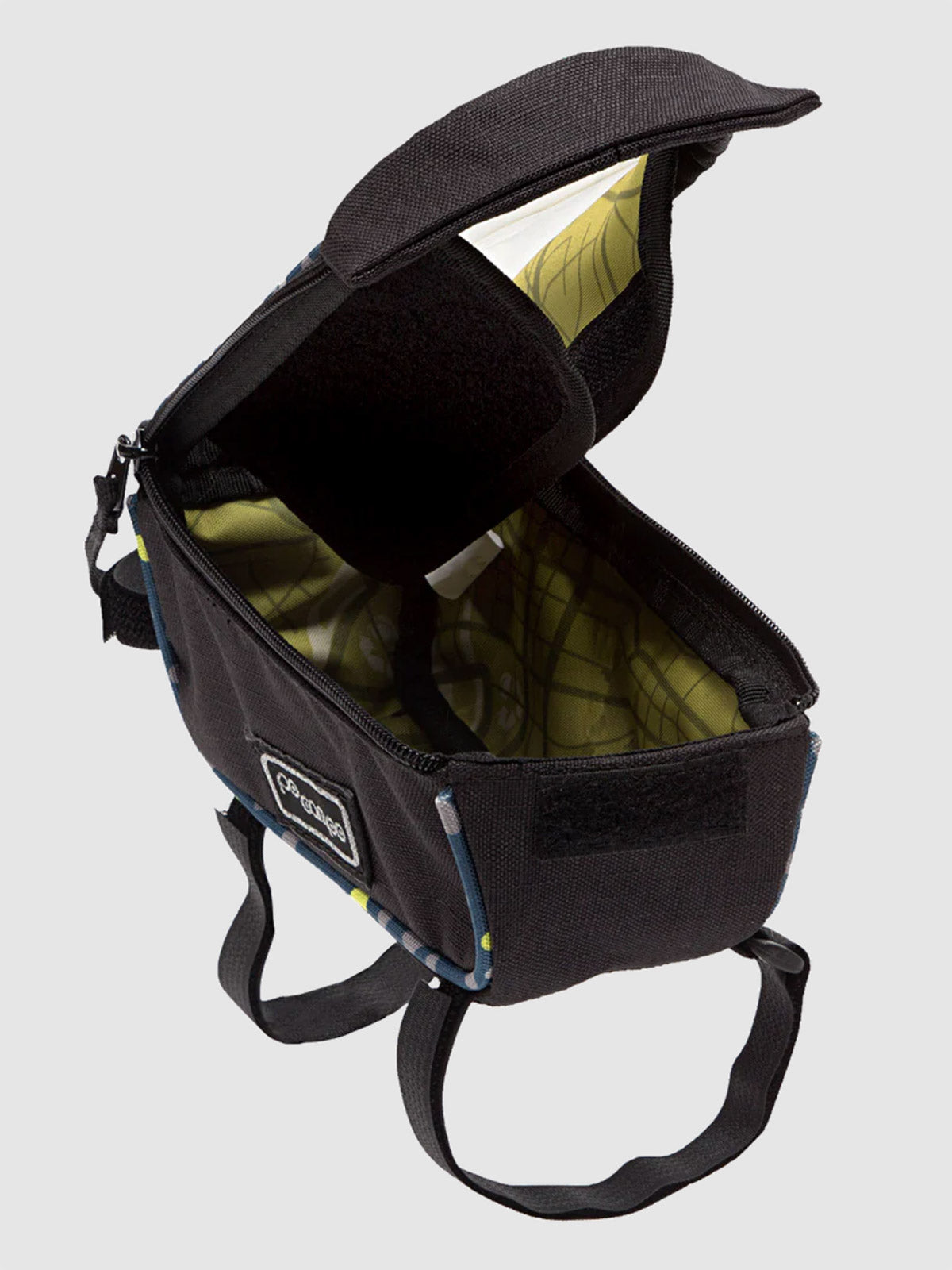 Po Campo Tussey Phone Bike Bag in color || Black Bubbly