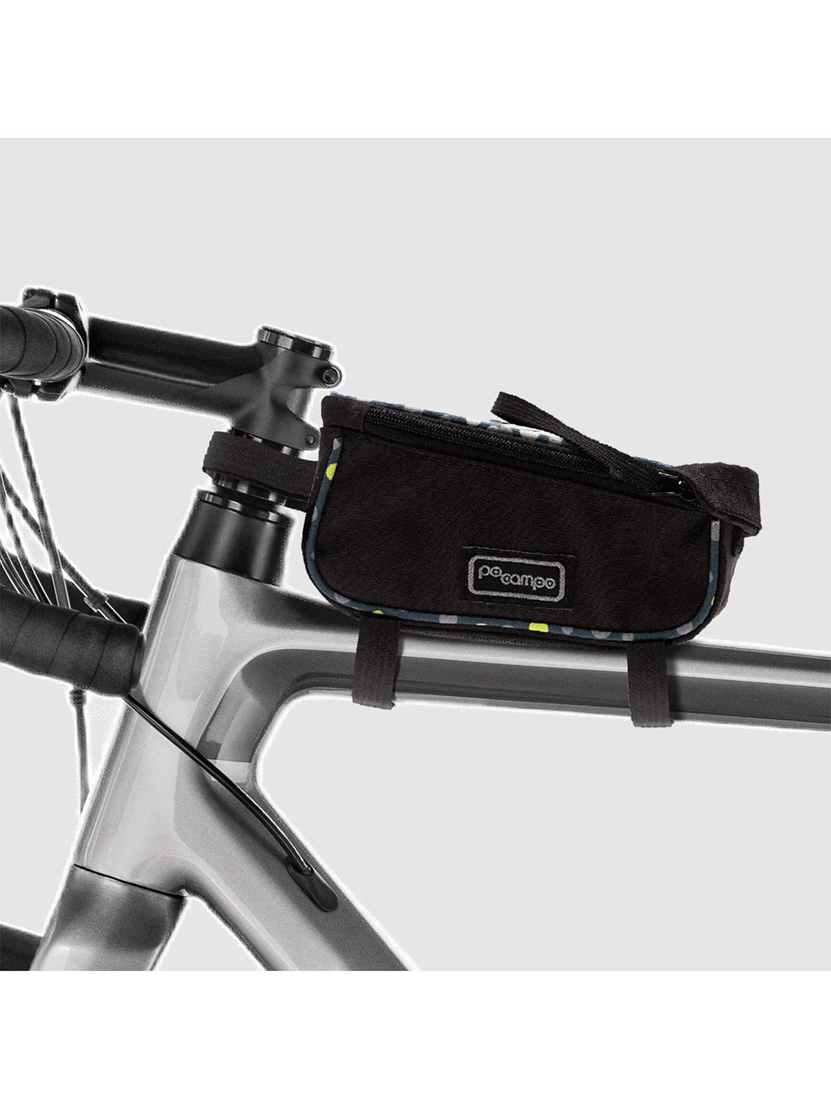 Po Campo Tussey Phone Bike Bag in color || Black Bubbly