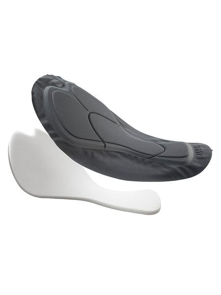 Fleet padded chamois in Thermal Hi-Rise Bike Capri || all-colors