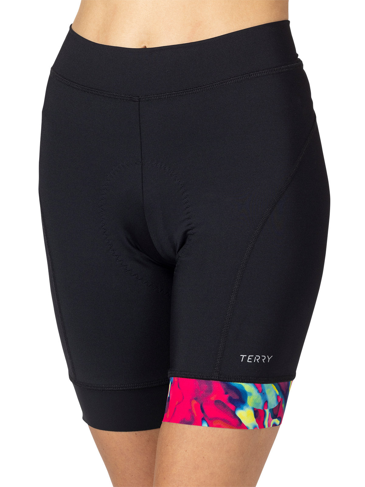 Terry Peloton LTD Bike Short in color || Black | Inky Pinky