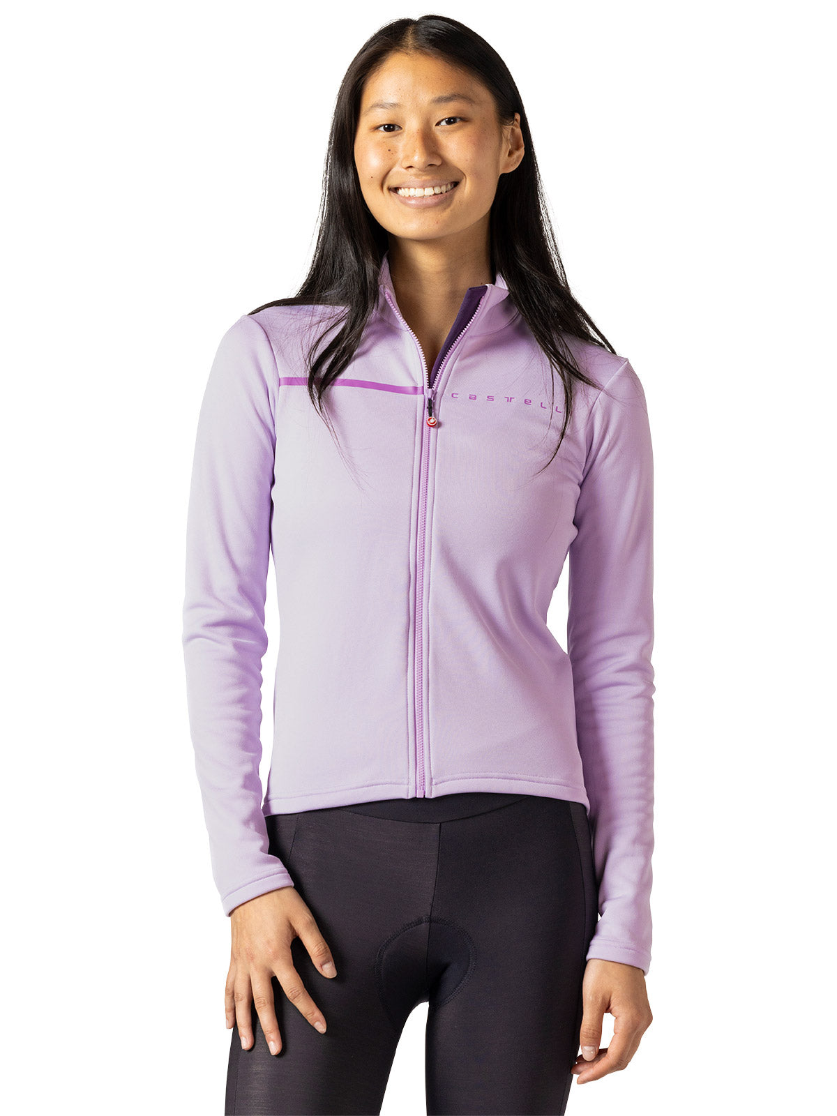 Castelli Sinergia Bike Jersey in Purple Mist Colorway