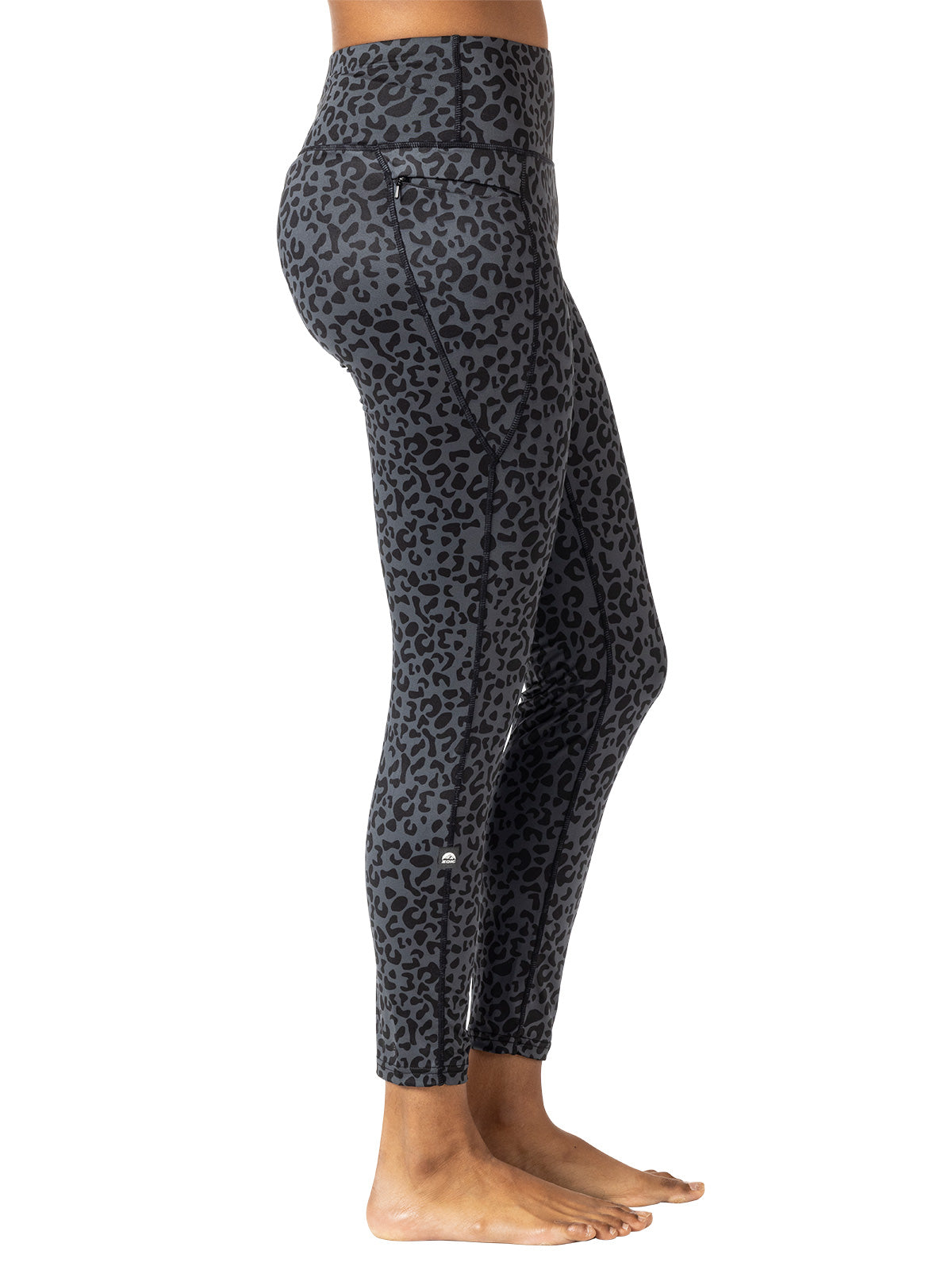 Zoic Leila Legging Plus in Black Cheetah Colorway