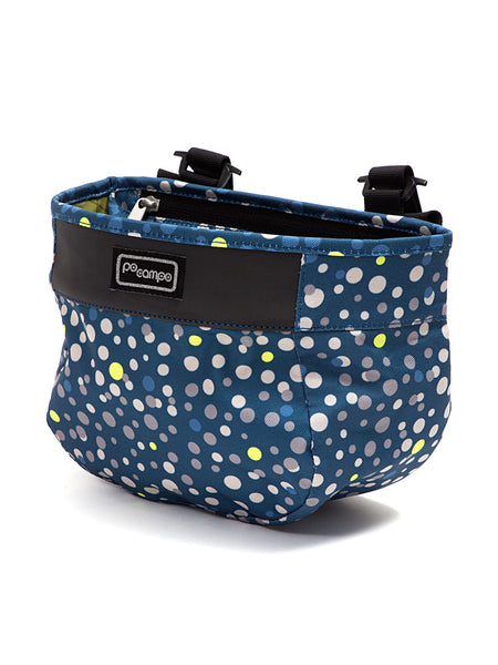 Po Campo Crescent Bike Handlebar Bag in color || Bubbly