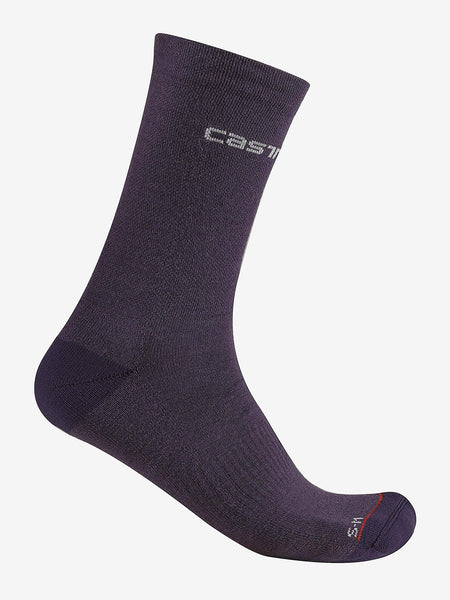 Castelli Diciotto Merino Bike Sock in color || Nightshade