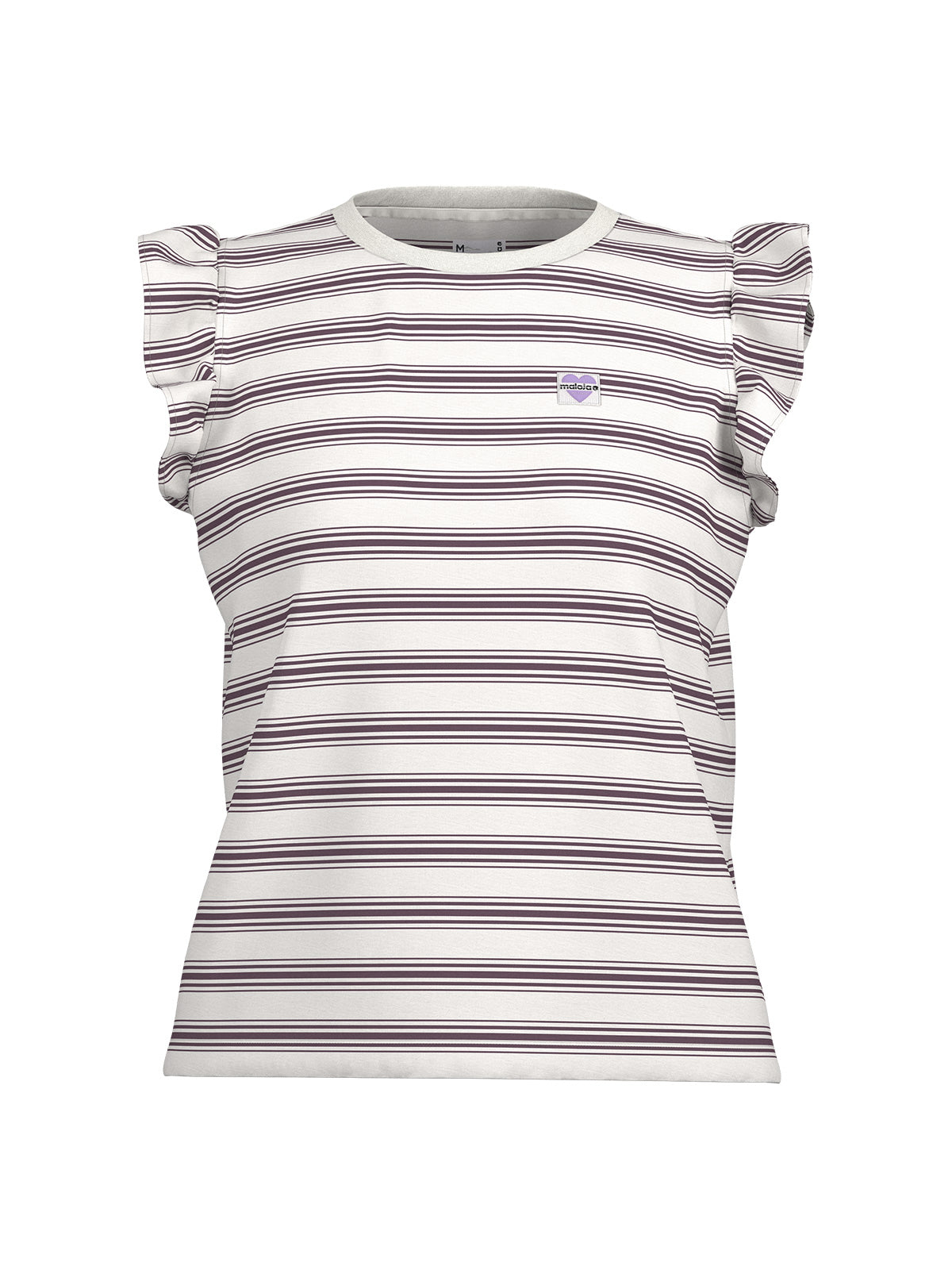 Maloja Malaspina Tank in color || Stormy Lilac Stripe