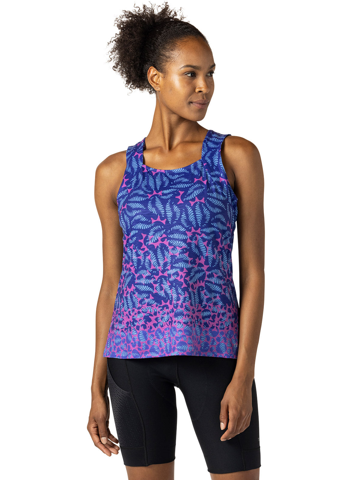 Terry Tourista Bike Tank in color || Lush Blue