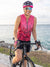 Terry Breakaway Mesh Sleeveless Bike Jersey in Petaluma Pink Colorway